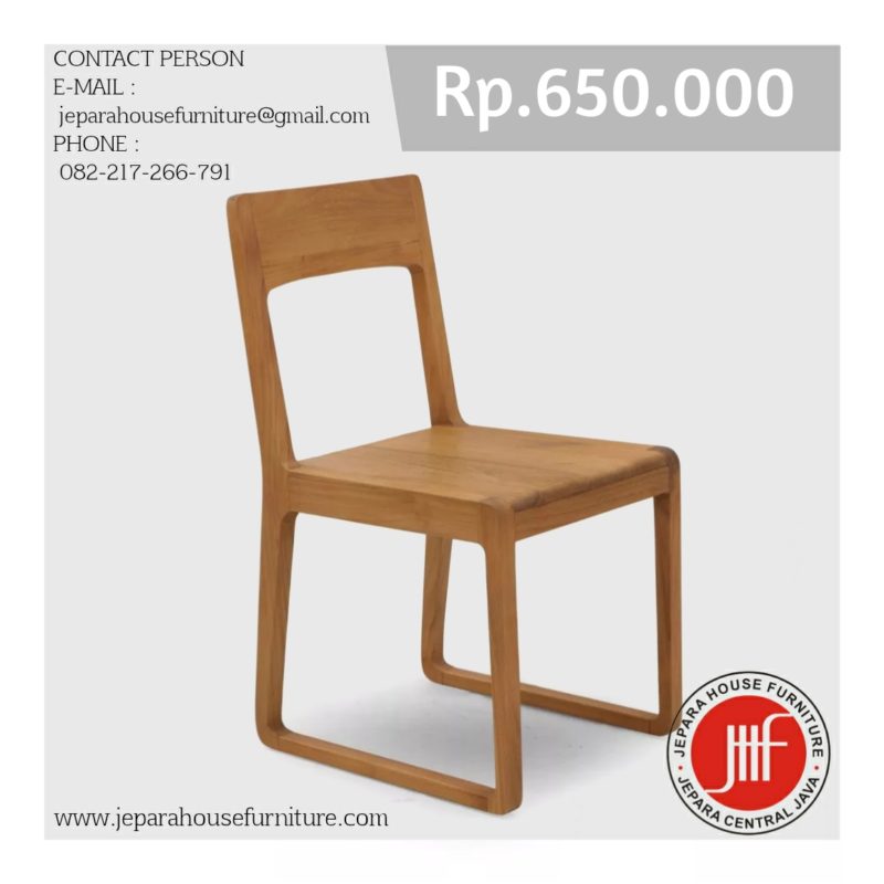teak wood dining chair