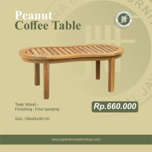 Peanut Coffee Table Teakwood